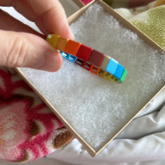 Accessory Concierge Rainbow Bracelet - Tila Tile NWOT in Box - Picture 6 of 9